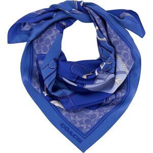 Womens Tabby Printed Silk Square